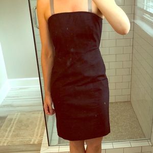 3/$15 Simple strapless dress with removable straps